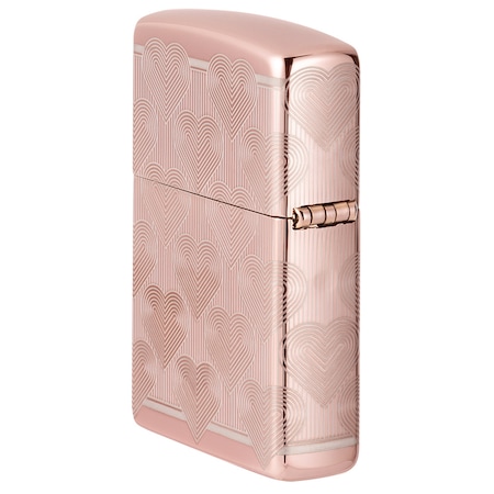 Zippo 2024 Zippo Heart, Hp Rose Gold ZIP-49811